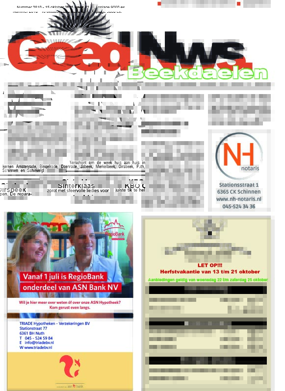 Weekblad Goed Nieuws Nieuwe Oplage