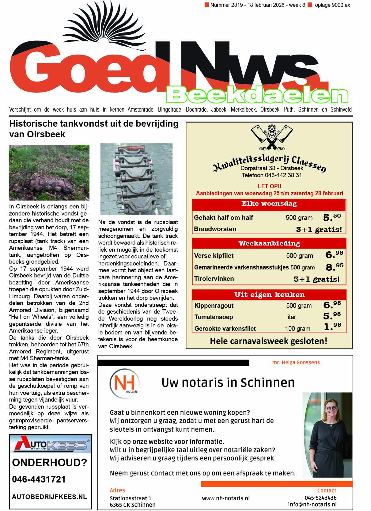 Weekblad Goed Nieuws Nieuwe Oplage