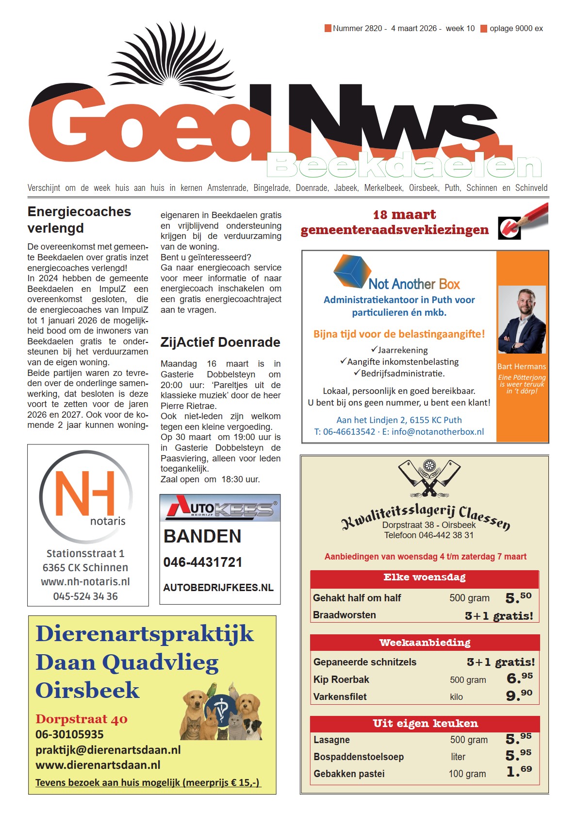 Weekblad Goed Nieuws Nieuwe Oplage